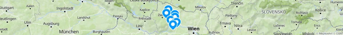 Map view for Pharmacies emergency services nearby Sankt Leonhard am Hornerwald (Krems (Land), Niederösterreich)